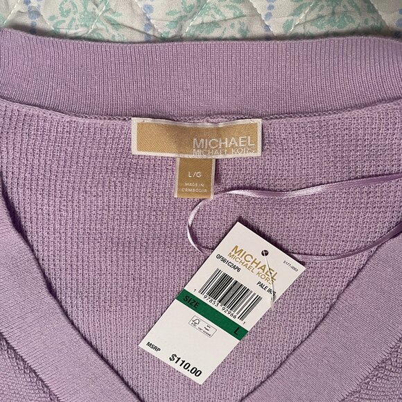 MICHAEL MICHAEL KORS LONG SLEEVE SWEATER - Picture 2 of 11